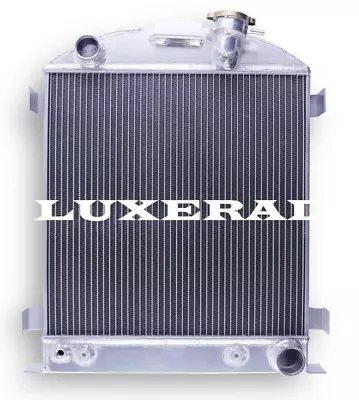 3Row Chopped Radiator For 1932 Ford Street Rod Model A Low-Boy Chevy V8 Aluminum • $127