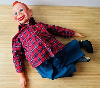 Vtg 1972 Howdy Doody Ventriloquist Dummy 30” Doll W/ Pull String • $49.99