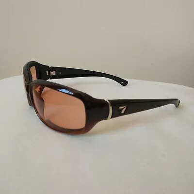 Panoptx Wind Blocking Goggles Riding Glasses Black Orange Lenses • $18.62