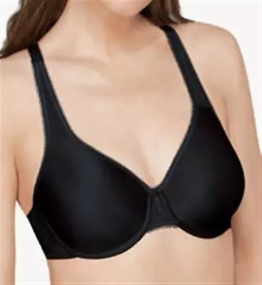 NWT Wacoal 34G Basic Beauty Full Figure Underwire Bra 855192 Black 116106 • $44.95