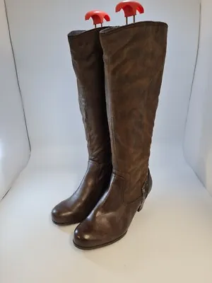 £25 • Buy Pavers Ladies Knee High Heeled Boots Size 5H (UK)