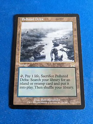Polluted Delta 1x MtG Onslaught SP/NM **See Pictures!** • $94.75