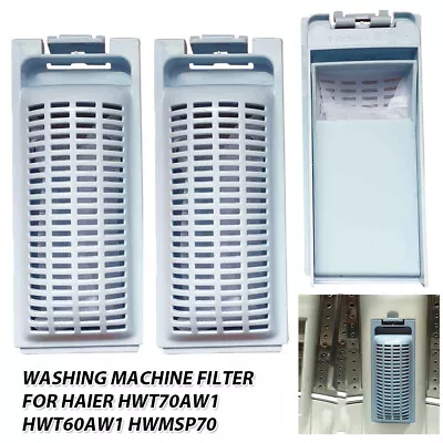 1/2X Washing Machine Lint Filter For HAIER HWT70AW1 HWT60AW1 HWT80AW1 HWMSP70 • $13.70