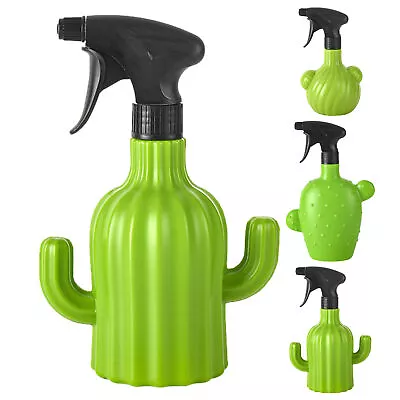 Cactus Watering Can Green Thickened Leakproof Hand Pressed Spray Bottle 0.6L-1L • $24.99
