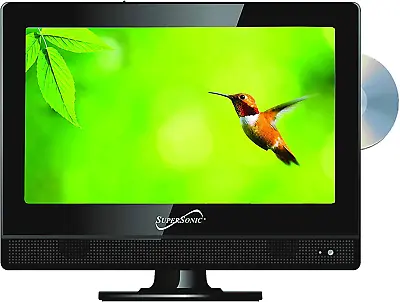 13.3-Inch ELED FHD TV With Built-In DVD Player HDMI USB SD 1080P Dual Tuner • $222.08