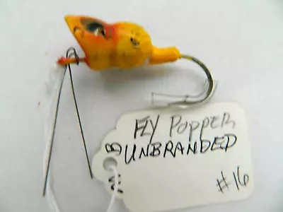 Vintage Unbranded Unknown Fly Popper Fishing Lure • $3.25