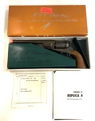 Vintage Model Gun Mgc Old Frontier Navy Prop Revolver M.1851.69 In Box W/ Papers • $524.99