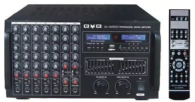 BVB VA-100MKII Professional DJ/KJ 3000W Mixing Amplifier W/ EQ HDMI Bluetooth • $999