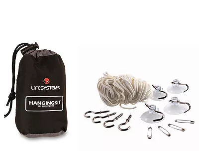 Lifesystems Mosquito Net Hanging Kit Lightweight Complete Carry/Storage Bag 5150 • £7.99