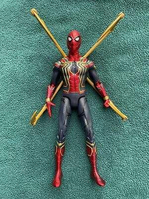 18cm Avengers 3 Infinity War Iron Spiderman Action Figure Collection Toys Gift • £8.99