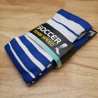 NEW Mens Adidas Team Speed Formotion Soccer OTC Socks Size M Blue • $8