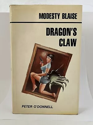 Modesty Blaise: Dragon's Claw Peter O'Donnell Souvenir Press UK 1978 1st Ed • $29