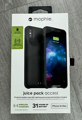 Mophie Juice Pack Access 2200mAh Battery Case For IPhone XS Max (6.5 ) - Black  • $6.79