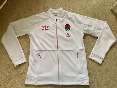 £25 • Buy England Rugby U20 Player Issue Training Presentation Jacket Size  Medium