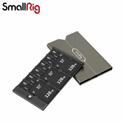 SmallRig Memory Card Case Holder Storage For SD / Micro SD / SIM Cards-2832B • $9.90
