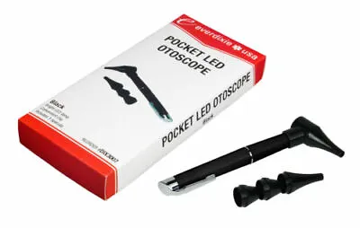 Dixie Ems Basic Student Medical Pocket Otoscope With Led Light Reusable Penlight • $8.95