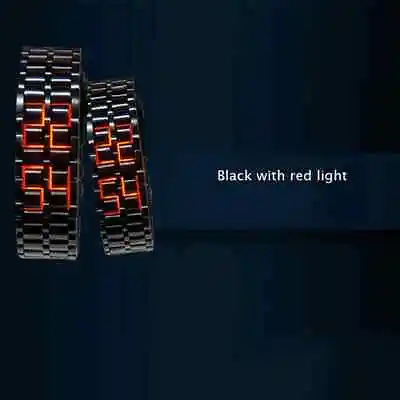 European And American Men Watch Lava LED Faceless Fashion Accessory Bracelet • $4