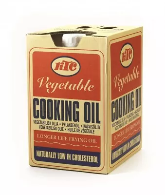 KTC Vegetable Cooking Oil 20L Catering Pack 20 Litres (cardboard Outer)  • £49.99