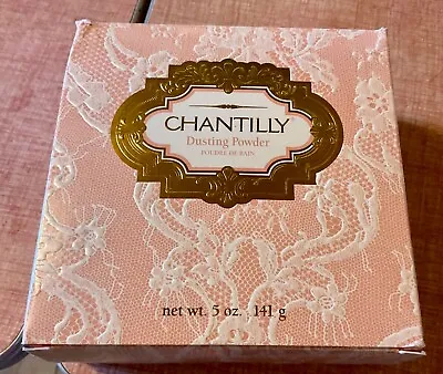 Vintage Chantilly Dusting Powder By Dana 5oz New Unused Open Box • $99.99
