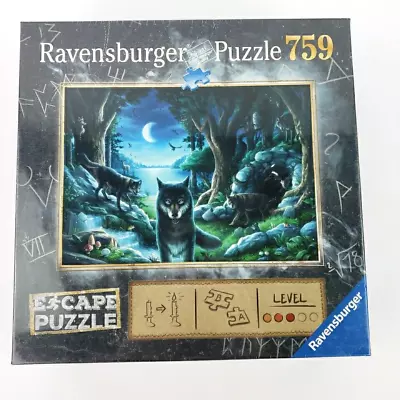 Ravensberger Escape Puzzle THE CURSE OF THE WOLVES 759 Pieces NEW SEALED • $9