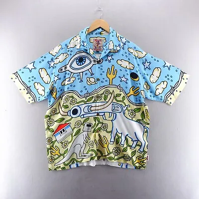 Mambo Loud Shirt Medium Multicolour AOP Sheriff Of Nothing Vintage 2001 • $252.58