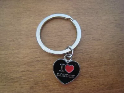 I Love London On 3/4  Heart Key Ring Or Charm • $3