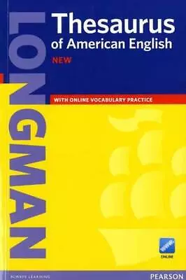 Longman Thesaurus Of American English Paper & Online (K-12) (American The - GOOD • $9.76