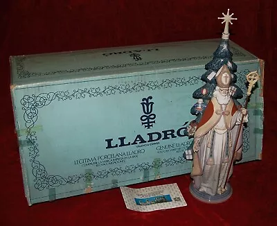 LLADRO Porcelain SAINT NICHOLAS #5427 In Original Box! 1980's Made In Spain • $553