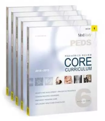 Medstudy Pediatric Review Core Curriculum (2014) 6th Edition - Paperback - GOOD • $8.90