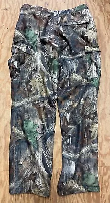 Cabela's Camo Dry-Plus Lined Cargo  Hunting Pants  Size 40 R Advantage Timber • $25