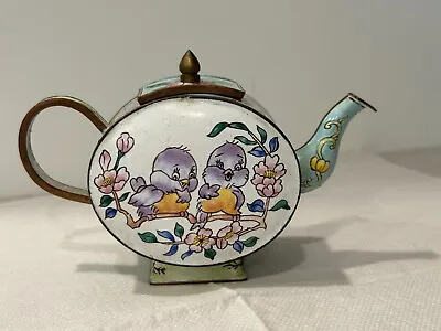 Vintage Miniature Metal Teapot • £29.19