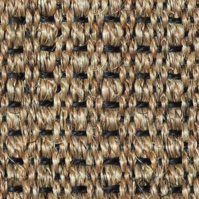£89.10 • Buy Crucial Trading Sisal Panama New Champagne Black Carpet 3.5m X 1.45m (s29608)