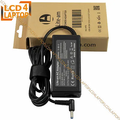 Laptop Charger Blue Tip AC Adapter Power Supply For HP ProtectSmart 15-n278SA • £10.99