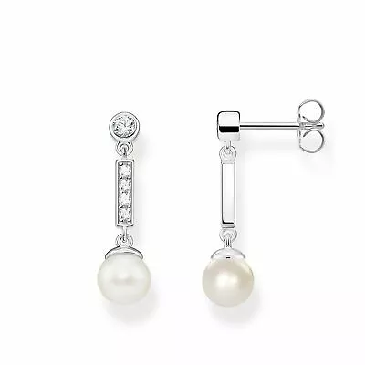 Genuine THOMAS SABO Pearl Earrings • $179