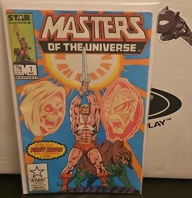 Masters Of The Universe #1 First Issue Star Comics 1986 He-Man VG+ 4.5 - FN- 5.5 • $18.99