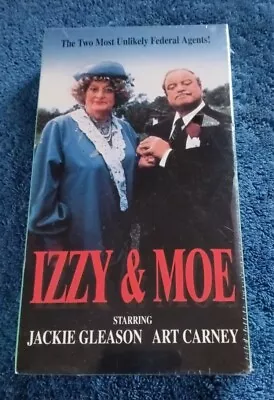 Izzy And Moe VHS Art Carney Jackie Gleason Jackie Cooper New Sealed • $9.99