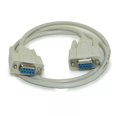 3ft Serial DB9/DB9 Straight-thru RS232 Female To Female Cable • $2.68