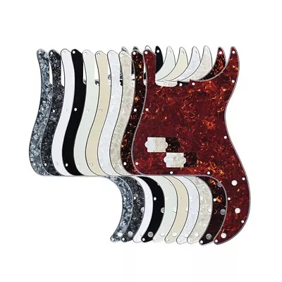 Bass Pickguard Scratch Plate Musical Instruments & Gear 13 Holes White • $31.11