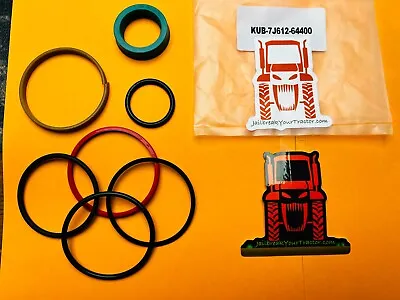 -Hydraulic Cylinder Rebuild Seal Kit Fits Kubota 7J612-64400 Fits 7J612-64013- • $68.51