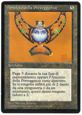 MTG (Italian) Forethought Amulet Legends Magic The Gathering • $10