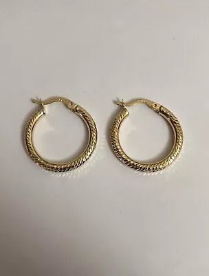 Gold Hoop Earrings • £220