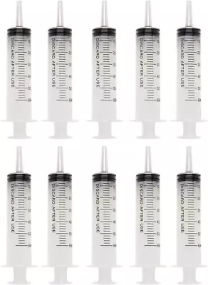 60ml Catheter Tip Syringes With Protective Covers 10-Pack Convenient And Sterile • $19.63