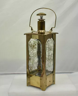 Vintage Ucagco Metal And Glass Musical Decanter Plays  How Dry I Am  Made In Jap • $17.50