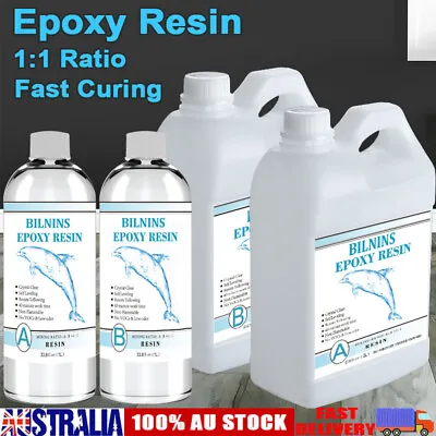 EPOXY RESIN ULTRA CLEAR PREMIUM Deep Casting 1:1 Art River Table Art Kit • $10.99