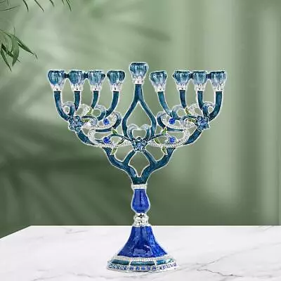 Retro Candlestick Hanukkah Star Candelabra Party Decorative Centerpieces B • £18.73