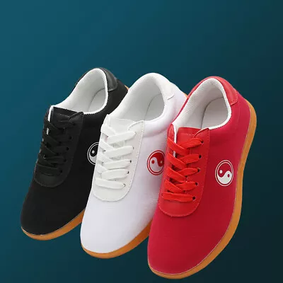 Canvas Kung Fu Shoes Tai Chi Wing Chun Chinese Traditional Martial Arts Sports • $33.34