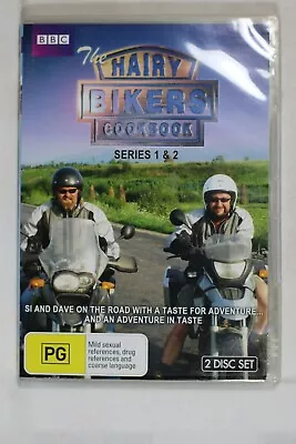  The Hairy-Bikers Cookbook : Series 1-2 (DVD 2 Disc) Region 4 Preowned (D798) • £15.50