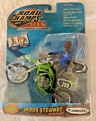 $44.67 • Buy Vintage ~ Road Champs ~ Mxs Bikes ~ James Stewart~kawasaki - New Sealed