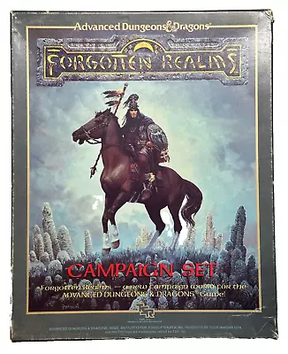 TSR 1031 Advanced Dungeons & Dragons Forgotten Realms Campaign Box Set Complete • $74.99