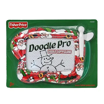 Vtg Fisher Price Doodle Pro Doodle Expressions Santa Christmas Holiday Toy 2004 • $22.99